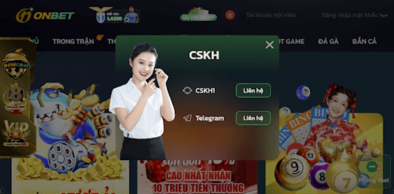 4 Cách liên hệ Onbet nhanh chóng an toàn nhất